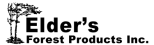 Elders Forest Products black logo - buyers of standing timber in michigan